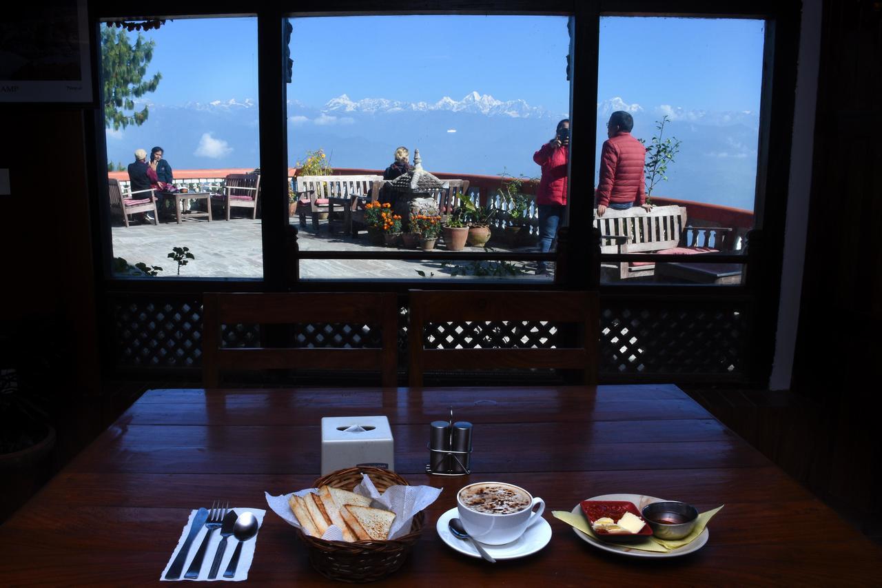 Peaceful Cottage & Cafe Du Mont Nagarkot Eksteriør bilde