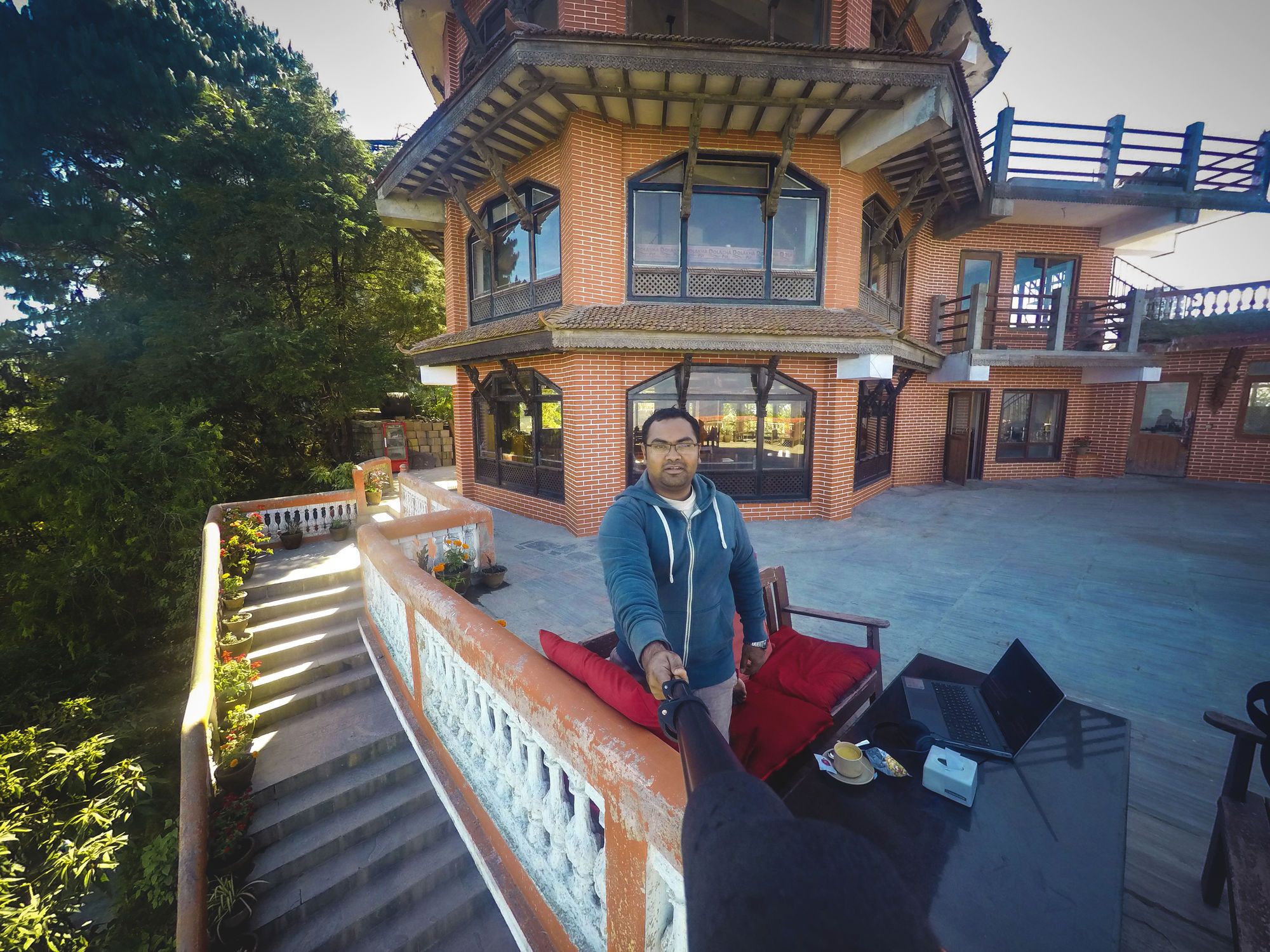 Peaceful Cottage & Cafe Du Mont Nagarkot Eksteriør bilde