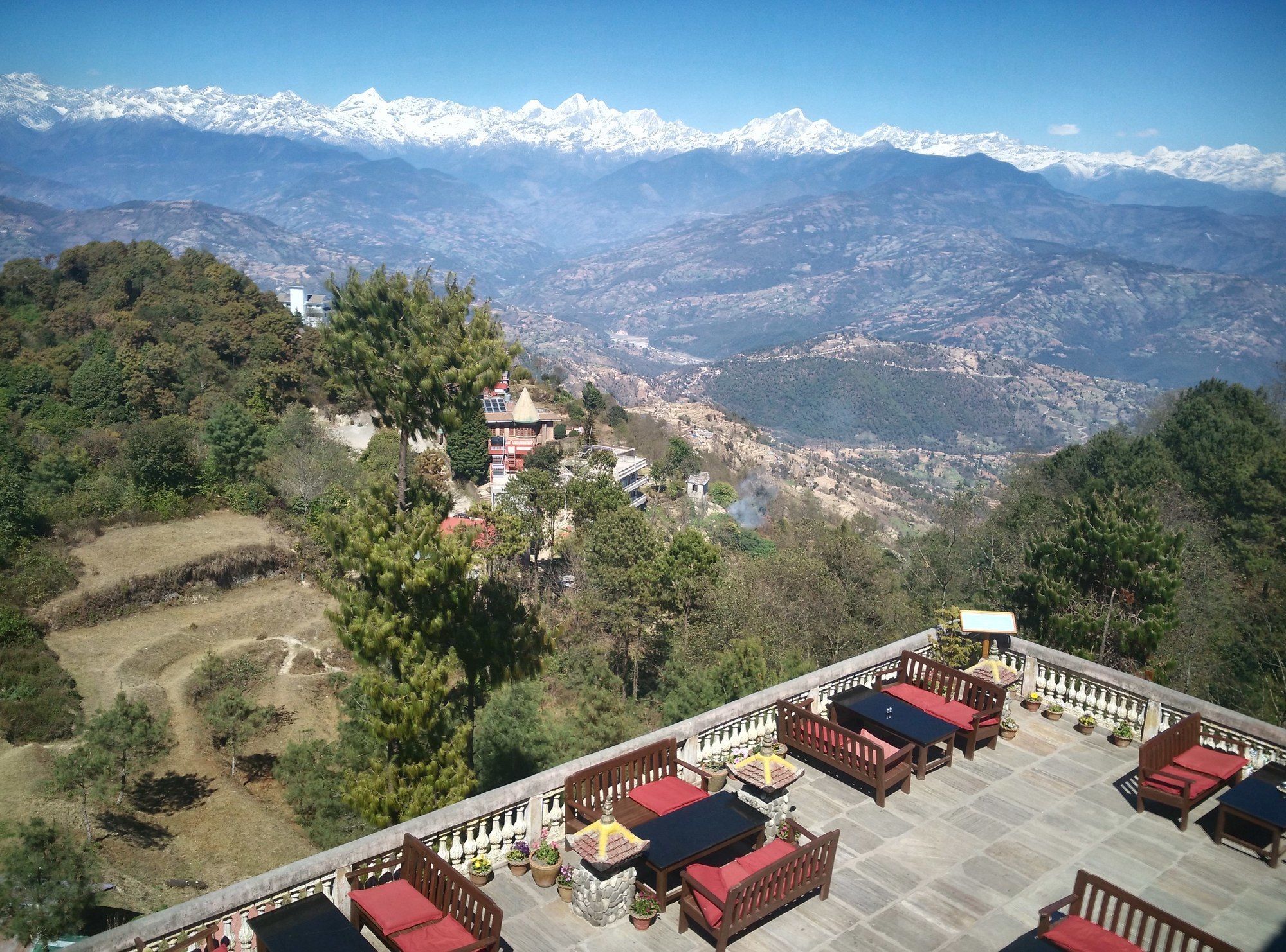 Peaceful Cottage & Cafe Du Mont Nagarkot Eksteriør bilde